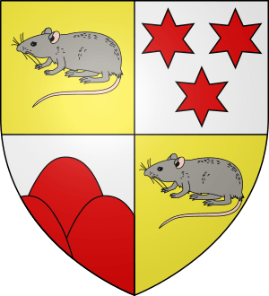 Blason famille Maus (Gressenich, Namur, Anvers, Bruxelles)