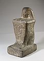 Block Statue of the God's Father Pameniuwedja, son of Nesmin and Nestefnut MET 07.228.25 EGDP023155
