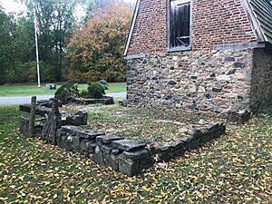 Caleb Pusey House Cave And Garden Wall