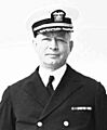 Captain Edmund S Root on deck of USS ASTORIA, August 1934 (8180244018) (cropped)