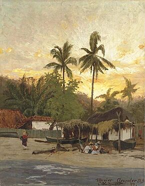 Carl Saltzmann - View of Acapulco, 1879