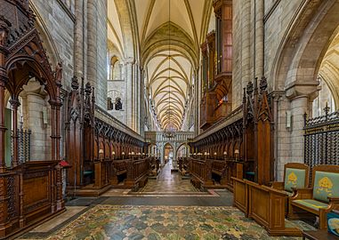 Chichester Cathedral Choir, West Sussex, UK - Diliff