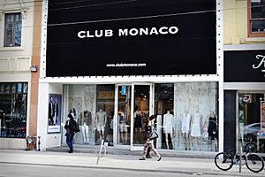 Club Monaco store in Toronto