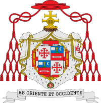 Coat of arms of Eugène Tisserant OESSJ.svg