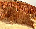 Colored eroded landscapes in Cathedral Gorge State Park (3193579244)