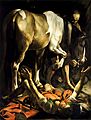 Conversion on the Way to Damascus-Caravaggio (c.1600-1)