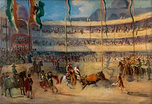 Corrida de toros en la plaza de San Pablo (1831)