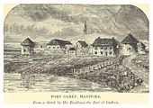 DENT(1881) 1.075 FORT GARRY, MANITOBA