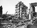 Damage Caused by V2 Rocket Attacks in Britain, 1945 HU88803