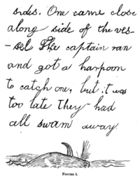 EdwardDrinkerCope handwriting1847