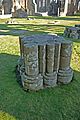 Elgin Cathedral nave piers