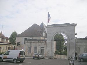 Prefecture building of the Yonne department, in Auxerre
