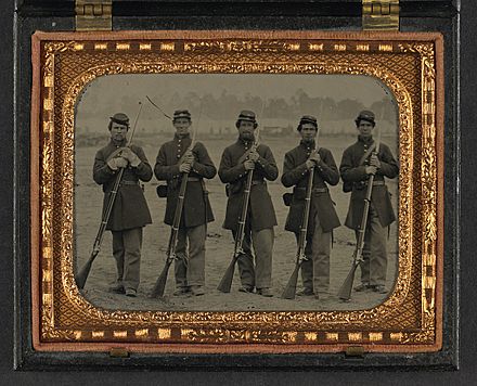Muzzle loaders dominated the battlefields of the Civil War, being used by both sides in hundreds of thousands. The bayonets attached to the guns were an important force multiplier during the war