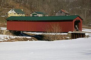 Foreaker Covered Bridge Monroe County Ohio