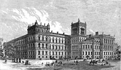 Foreign and India Offices, London, 1866 ILN