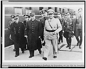 Göring mit Petain und Darlan 1941