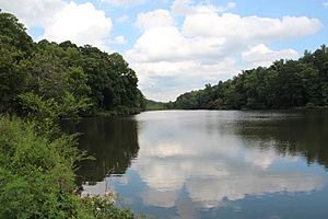 Garrett Lake, Mountain Park, Fulton County, Georgia