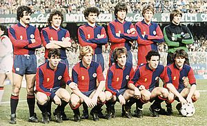 Flavio Bianchi (Genoa) celebrates after scoring a goal during