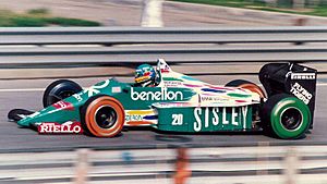Gerhard Berger 1986 Detroit
