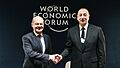 Ilham Aliyev met with German Chancellor Olaf Scholz in Davos - 2025