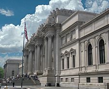Image-Metropolitan Museum of Art entrance NYC NY