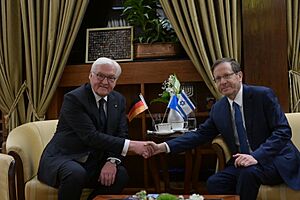 Isaac Herzog in Beit HaNassi, November 2023 (ABG 1660)