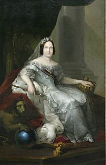 Isabel II, de José Gutiérrez de la Vega (Universidad de Sevilla)