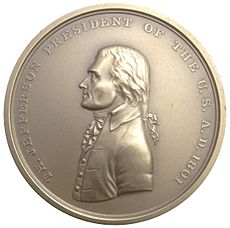 Jefferson medal Reich obverse