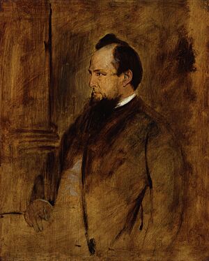 John Acton, 1st Baron Acton by Franz Seraph von Lenbach