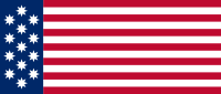 John Shaw Flag (Red First)