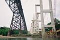 Kate Shelley High Bridge-Construction-center facing west