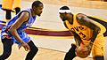 Kevin Durant confronts LeBron James (2015)