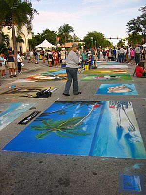 Lake Worth Beach Street Painting Festival