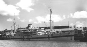 Maetsuycker as hospital ship