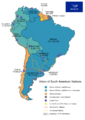 Map of member states of unasur english