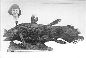 Marjorie Courtenay-Latimer and Coelacanth