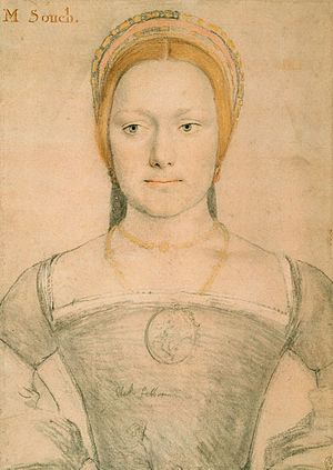 Mary Zouch by Hans Holbein the Younger