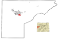 Mesa County Colorado Incorporated and Unincorporated areas Orchard Mesa Highlighted