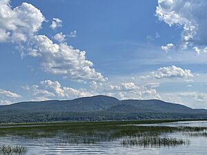 Mount Morris from Raquette Pond, Tupper Lake