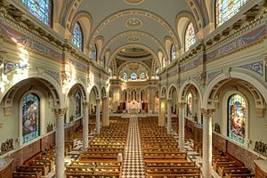 Nave, St. Patrick's Cathedral, Harrisburg Historic District