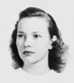 Photograph of Rosalynn Carter at about Age 17