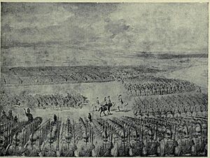 Porus awaits the attack of Alexander july 326 B.C.