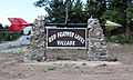 Red Feather Lakes village sign