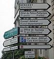 Road signs bilingual Breton in Quimper