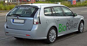 Saab 9-3 SportCombi 1.8t BioPower Facelift rear