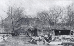 Sawmill 1868 mother brook
