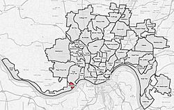 Sedamsville-Cincinnati-map