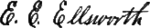 Signature of Elmer Ephraim Ellsworth (1837–1861).png