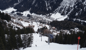 Sankt Anton am Arlberg in February 2016