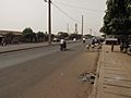 Straßenbild djougou